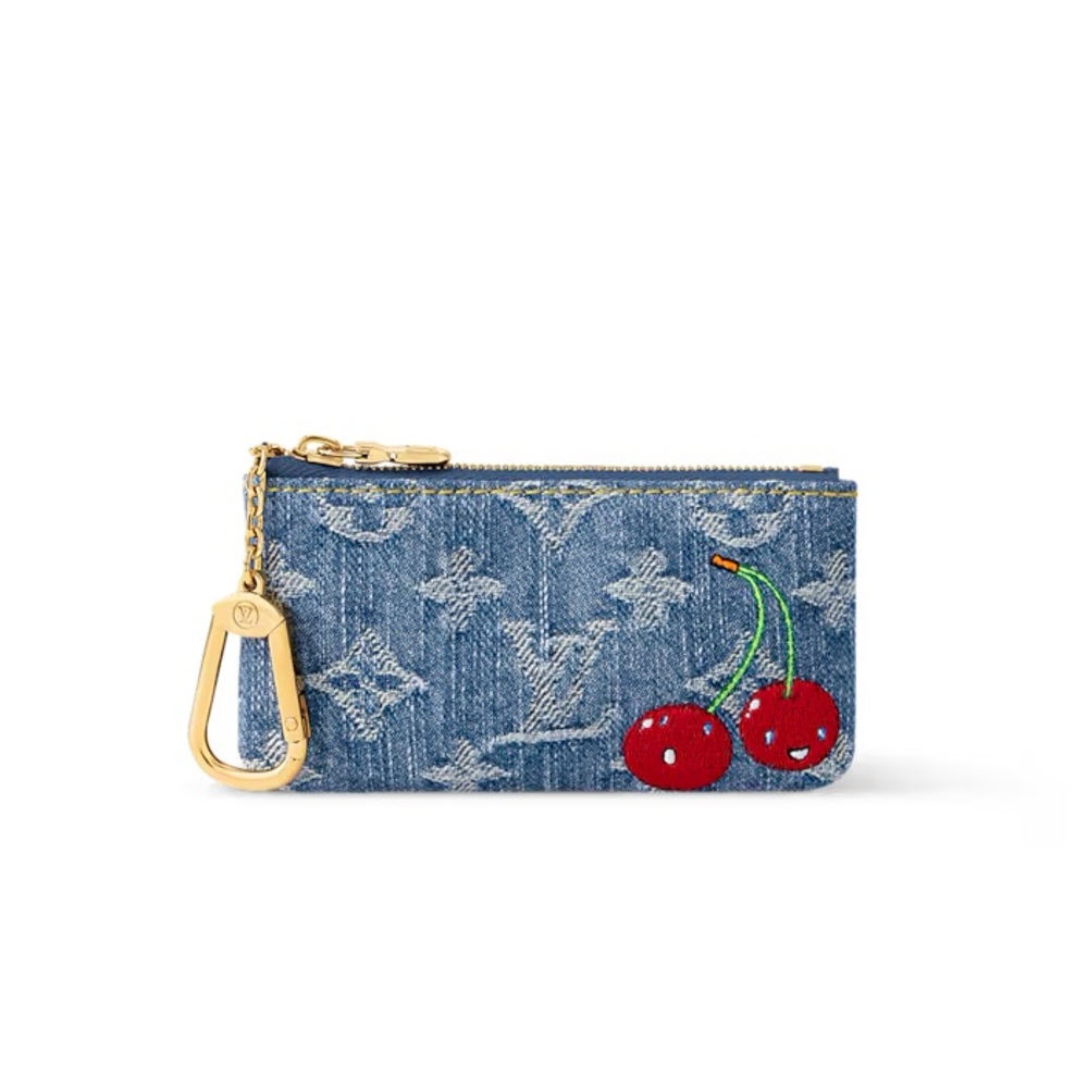 🍒 LV x TM Cherry / Cerise Key Pouch